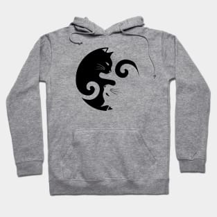 Ying Yang Cats Hoodie